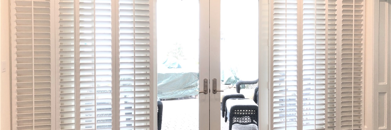 Sliding door shutters in Tampa