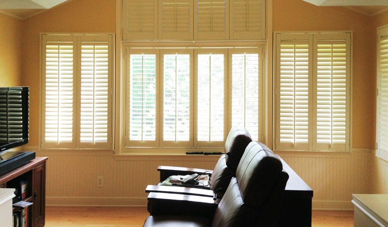 Best Window Treatments For Home Theaters And Media Rooms In Tampa |  Sunburst Shutters Tampa