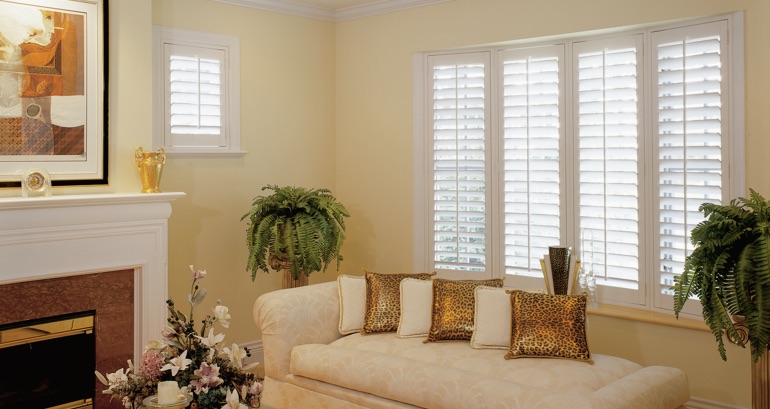 Tampa living room shutters