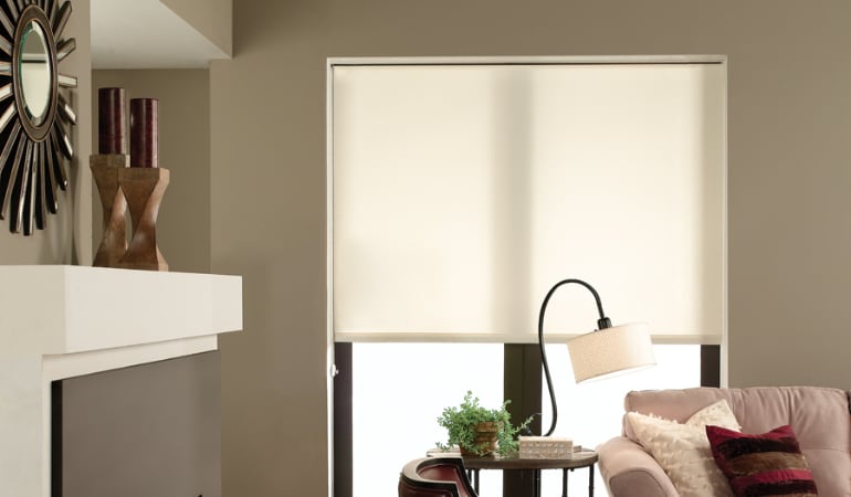 Roller shades are a great option with it comes to blocking annoying glare. Roller shade in Tampa